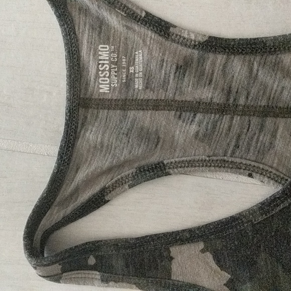 Mossimo Racer Back Camo Patterned Tank Top - Picture 2 of 4